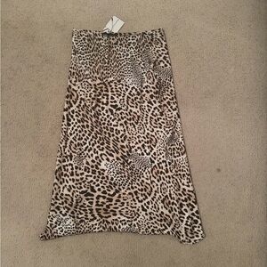 Leopard Print Skirt